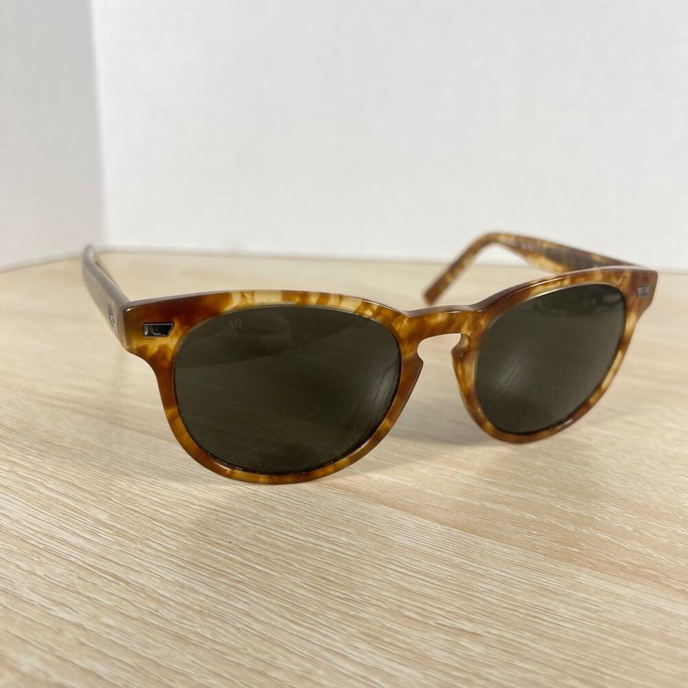 Costa Del Mar Del Mar DEL 206 Sunglasses 580 Brown Cream Tortoise